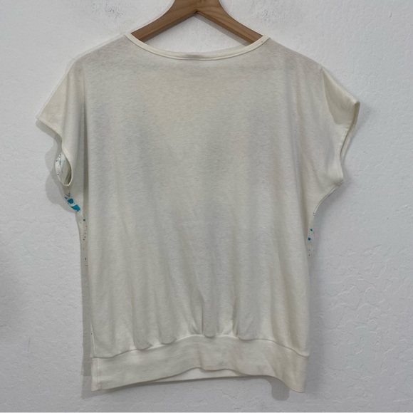 Jane Colby Women’s M Floral Vintage Puff Print Short Sleeve T Shirt - Picture 6 of 8